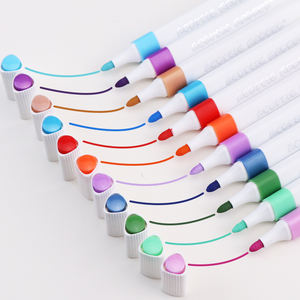 Vente chaude 12/24/36/48/72/80/100/120 couleur acrylique marqueur stylo ensemble pour œuvres d'art roches bois tissu pour peinture Graffiti <span class=keywords><strong>dessin</strong></span> - Product Image 1