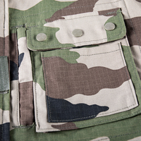Combinaison tactique de camouflage F1 F2 française, uniforme respirant et antistatique, tissu tissé formel