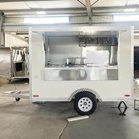 Concession de cuisine mobile Remorque Restaurant Taco Food Cart Snacks Food Truck