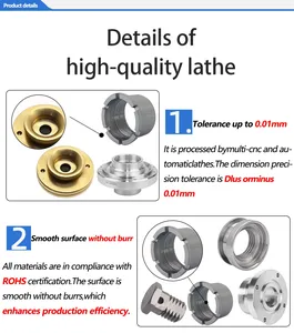 カスタムプロフェッショナル カスタムCNC機械加工サービス 非標準自動車・オートバイ・自転車部品 OEM ODM メーカー - Product Image 5