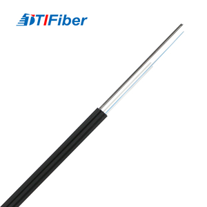 <span class=keywords><strong>FTTH</strong></span> FTTx sợi cáp SM g652d <span class=keywords><strong>2</strong></span> lõi 4 lõi LSZH vỏ bọc màu đen ngoài trời sợi thả Cáp - Product Image 4