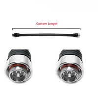 1/2 Superflex Flexibles Feeder-Kabel 4.3-10 MINI DIN Stecker auf 4.3/10 Stecker Gerade 1/2 Sf Heliax Koaxial-Verbindungskabel