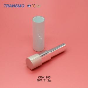 Tube de rouge à lèvres vide en métal avec bouchon à vis pour le mélange de blush et de baume à lèvres - Product Image 4