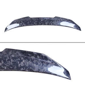 สปอยเลอร์หลังคาร์บอนไฟเบอร์ขัดเงาแบบ PSM สำหรับรถ A3 S3 RS3 8V ลิมูซีนซีดาน ปี 2013-2020 พร้อมเทปติดตั้ง - Product Image 5