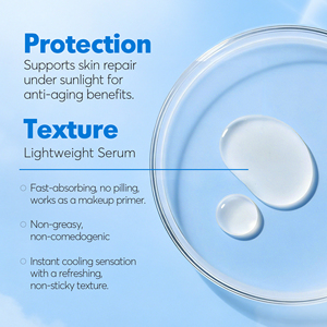 Suero Facial Enzimático Coreano para <span class=keywords><strong>el</strong></span> Cuidado de la Piel, SPF 50 PA, Protección Solar Aislante UV, Reparador con Ácido Hialurónico, Iluminador - Product Image 4