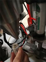 Machine de remplissage de poudre de lait de soja de noix de charbon de konjac de maïs de haute précision approuvée par CE petite
