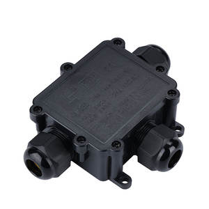 Caja de Conexiones Eléctrica de Plástico M686T para Exteriores, Impermeable IP68, Tipo T de 1 Entrada y 2 Salidas, Caja de Empalmes de Cables de 3 Vías - Product Image 4