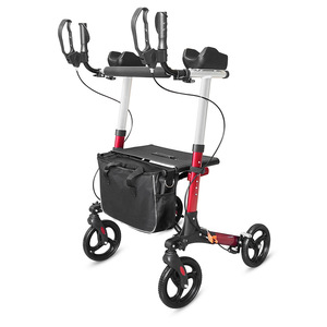 Fuyi Four-wheel <b>Walker</b> With Support Arm 52cm Handle Width Portable Mobility Aid For <b>Elderly</b> Rehabilitation Use - Product Image 5