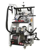 Machine F-90E efficace d'extracteur de bosses en aluminium de soudeuse par points de carrosserie de voiture à vendre