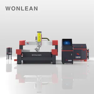 WONLEAN su jeti üreticileri 5 eksen cnc aşındırıcı su jeti kesme makinası