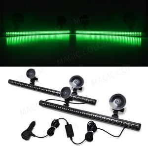 Luz LED Estroboscópica de Emergencia para Coche, Lámpara de Advertencia 2 en 1, 3030, Barra de Parabrisas SMD, <span class=keywords><strong>Asesor</strong></span> de Tráfico Automático, Accesorios de 12V-24V, 96 LED - Product Image 2