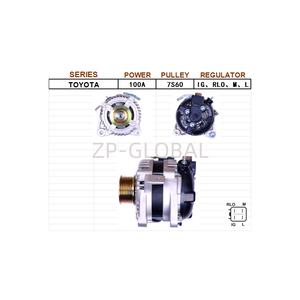 Alternadores de coche directos del fabricante tipos alternador 12V 2706028260 para Toyota Avens 2,0/2,4 01-08 gasolina - Product Image 4