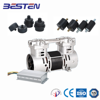 Un compresseur d'air sans huile est utilisé pour le générateur d'oxygène, compresseur d'air pour petit générateur d'oxygène BST300DC48V60V72V80V96V110
