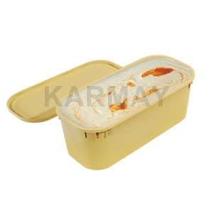 ภาชนะบรรจุไอศกรีม5L ไอศกรีมทรงกลมแบบกำหนดเองภาชนะเจลาโต้ - Product Image 3