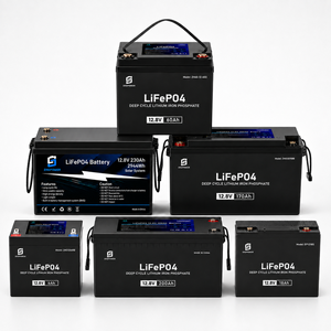 Batería de Litio LiFePO4 de 12V, Rango Completo de 6Ah a 300Ah, Reemplazo de Batería de Plomo-Ácido, 6 8 10 12 15 18 20 30 40 50 60 75 100 150 <span class=keywords><strong>200</strong></span> 300Ah, <span class=keywords><strong>BMS</strong></span> - Product Image 1
