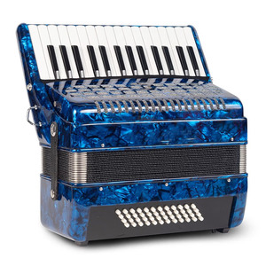 <span class=keywords><strong>Accordéon</strong></span> portable à clavier chromatique en bois, 30 touches, 48 basses, 2 chorales - Product Image 1