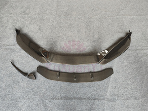 Para más de <span class=keywords><strong>14</strong></span> años <span class=keywords><strong>I8</strong></span> fibra de carbono estilo EB Borde de parachoques delantero Kit de carrocería de 3 piezas faldones laterales difusor trasero alerón trasero - Product Image 2