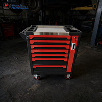 Chariot à outils en métal de haute qualité pour atelier et garage avec poignée