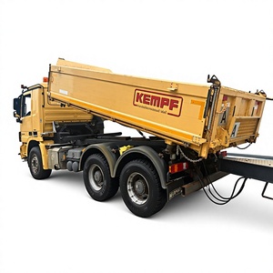 Camión Volquete Amarillo Usado Actros 2848 6x4 2013, Diésel, Transmisión Manual, para Transporte de Ingeniería - Product Image 1