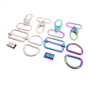 Bán Sỉ Phụ Kiện Túi Xách Kim Loại Tốt Nhất Bộ Dụng Cụ May Túi Du Lịch Móc Khóa Chữ D Đầu Khóa Kéo Cho Ví - Product Image 2