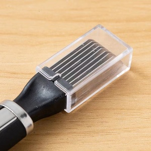 Küchen helfer Multifunktions-Edelstahl-Lebensmittel Speedy Scallion Chopper Zwiebel Knoblauch messer Gemüses chredder Slicer Cutter - Product Image 4