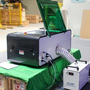 4060 CO2 laser cắt khắc công cụ 60 w-tốc độ cao chức năng với mới được thiết kế RF Ống acrylic, gỗ, ván ép áp dụng - Product Image 3