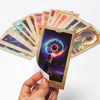 Autocollants Graffiti Tarot Imperméables Personnalisables pour Bagages, Guitares, Ordinateurs et Voitures – Vente en Gros