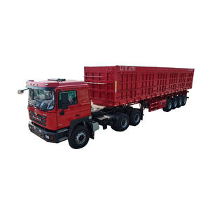 Semirremolque LUYI de 4 Ejes con Volteo Lateral, con una Capacidad de Carga de 150 Toneladas, Exportado a Guinea - Product Image 1