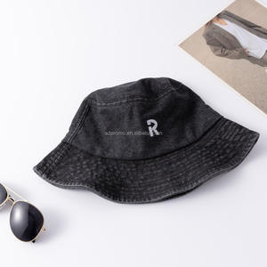 Cappello da battaglia da pescatore in cotone con Logo personalizzato retrò a tesa larga con cappello da battaglia per la pesca Casual in spiaggia - Product Image 6