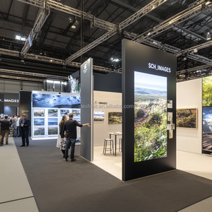 Stand d'exposition modulaire 20x20, stand d'événement personnalisé, stand d'exposition portable, stand d'exposition, stand d'exposition pour <span class=keywords><strong>IMEX</strong></span> America - Product Image 2