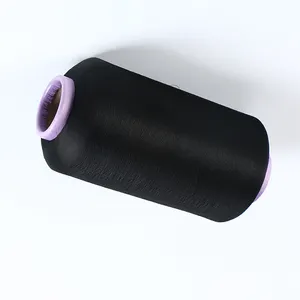 China factory recycled polyester yarn dty 150D/48F eco-friendly DTY polyester yarn