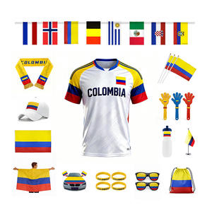 T-shirt personnalisé de l'équipe nationale de Colombie pour l'événement de football États-Unis, Mexique, Canada 2026 / Tournoi de football international 2026 - Product Image 2