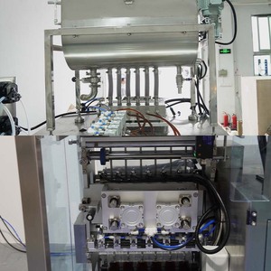 Automatic Multilane 4 Side <b>Seal</b> Liquid Paste Stick Sachet Shower Bath Gel Conditioner Shampoo Packing Machine - Product Image 4