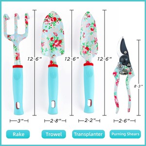 Étui <span class=keywords><strong>de</strong></span> transport <span class=keywords><strong>de</strong></span> luxe pour <span class=keywords><strong>outils</strong></span> <span class=keywords><strong>de</strong></span> jardin avec cisaille transplanteur en acier à haute teneur en carbone et kit d'<span class=keywords><strong>entretien</strong></span> <span class=keywords><strong>de</strong></span> 10 <span class=keywords><strong>outils</strong></span> <span class=keywords><strong>de</strong></span> jardin - Product Image 5