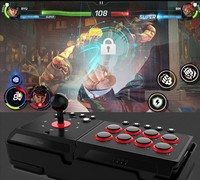 Ipega PG-9059 jeu Joystick Rocker Fighter contrôleur Street Fighter pour Nintendo Switch / PS4 / PS3 /PC / Android Console de jeu