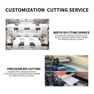 Película Protectora de Pantalla de Hidrogel Anti-Reflejos HD Transparente Anti-Rayones Anti-Huellas Dactilares Rollo de Material EPU para Navegación de Automóvil - Product Image 6