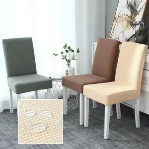 Jacquard capas de cadeira impermeáveis para jantar, capas elásticas para cadeira, sala de estar, venda no atacado