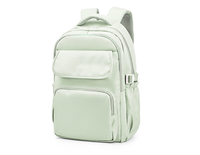 Macaron-sac à bandoulière double extensible pour homme et femme, sac à dos léger de grande capacité, sac d'école multifonctionnel