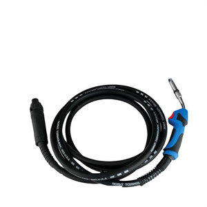 Antorchas de soldadura de cuello de cisne de cobre con protección de gas, personalizadas <span class=keywords><strong>para</strong></span> Europa, 220A, 3m/4m/5m, ANNUO Bolt War Gun - Product Image 2