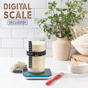 Kit de démarrage de levain pratique fiable en rotin de corbeille à pain Cany en gros d'usine de geling - Product Image 5