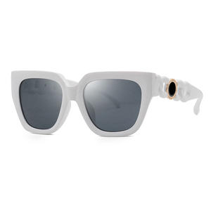 Lunettes <span class=keywords><strong>de</strong></span> <span class=keywords><strong>soleil</strong></span> Medusa, style identique, marque <span class=keywords><strong>de</strong></span> luxe italienne, design surdimensionné carré, pour hommes et femmes - Product Image 2