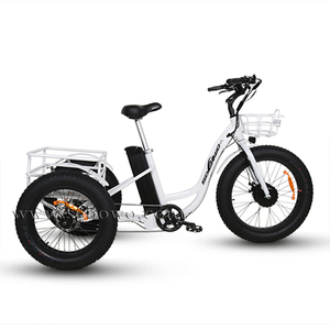 จักรยานสามล้อไฟฟ้า N4-F รุ่น Single Speed 3 ล้อใหญ่ คุณภาพสูง ยางอ้วน พร้อมตะกร้าหลัง สำหรับผู้ใหญ่ ราคาประหยัด N4-F N4-F Sing - Product Image 4
