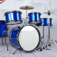 Ensemble de caisse claire pour instrument de percussion 5-PC pour enfants débutants Chambre en bois de bouleau Têtes en polyester Modèle Ds600 Prix d'usine