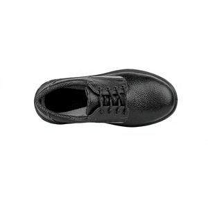 Steel Toe Leather Safety Shoes Industrial <b>Work</b> <b>Boots</b> Anti-static Low Cut Men's All Seasons Heavy Duty Factory Construction - Product Image 5