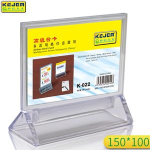 Giá Đỡ Thẻ Chữ Y Bằng Nhựa <span class=keywords><strong>Acrylic</strong></span> Giá Rẻ Giá Trưng Bày Tờ Rơi KFC Thực Đơn - Product Image 3