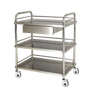 Hebei Fabriek Direct Rvs Medische Nachtkastje <span class=keywords><strong>Trolley</strong></span> Met Lades Voor Medische Apparatuur - Product Image 3