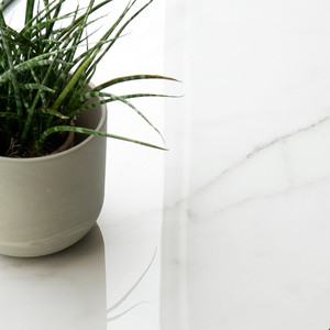 Piastrella in ceramica Calacatta lucidata 60x120 per pareti e pavimenti - Product Image 5