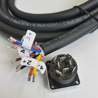 Câble audio haut de gamme 8 cœurs NL8 Speakon tressé blindé en PVC, codé par couleur, robuste et haute puissance pour voiture et home cinéma