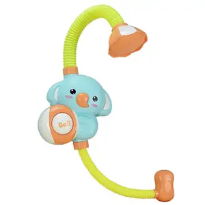 Lustige Baby-Badewanne Duschräume Elektrischer Elefant Dusch kopf Badezimmer Spielset Sprinkler Kunststoff Bad Spielzeug für Kinder