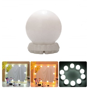 Usine En Gros LED Maquillage Lumière 3 Couleur Dimmable Miroirs Veilleuses Ampoules <span class=keywords><strong>pour</strong></span> Maquillage Dressing <span class=keywords><strong>Salle</strong></span> <span class=keywords><strong>De</strong></span> Bains Mur Intérieur Décor - Product Image 6